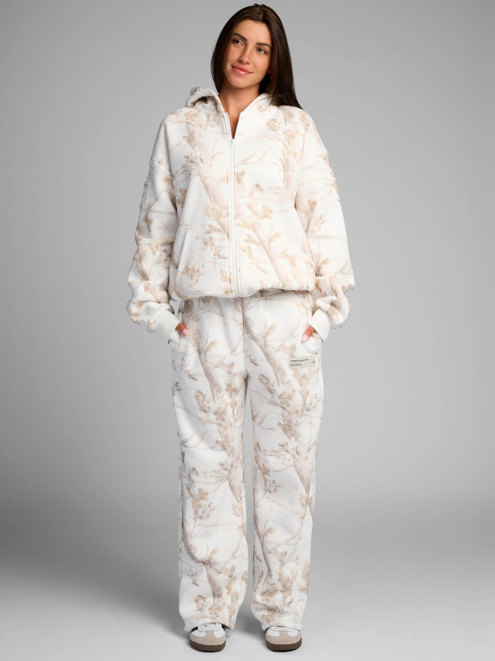 Camo Straight Leg Sweatpants