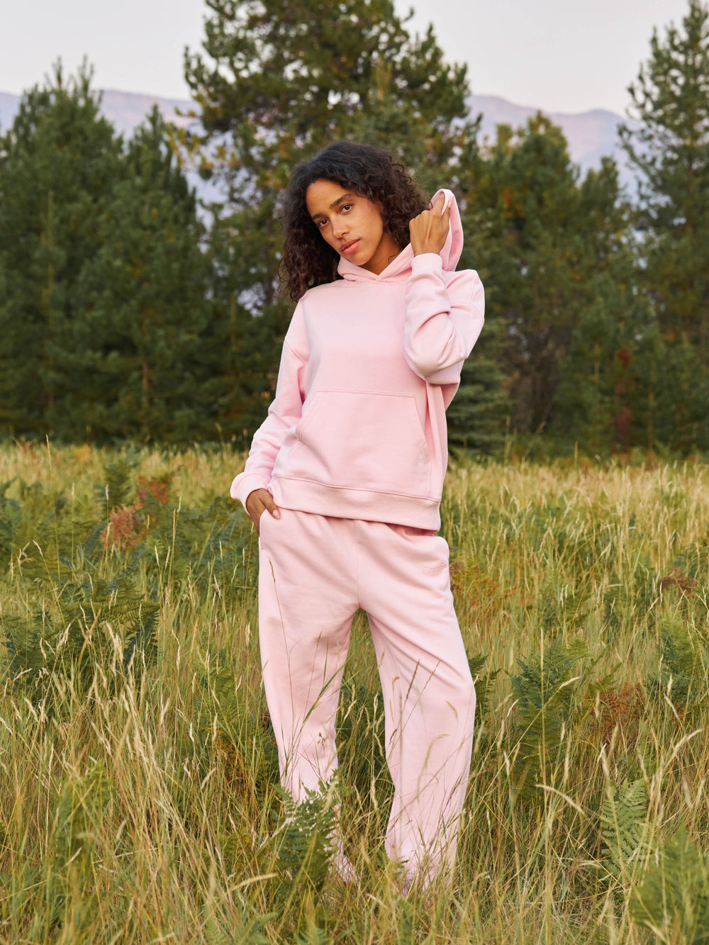 Halo Lightweight Crop Hoodie