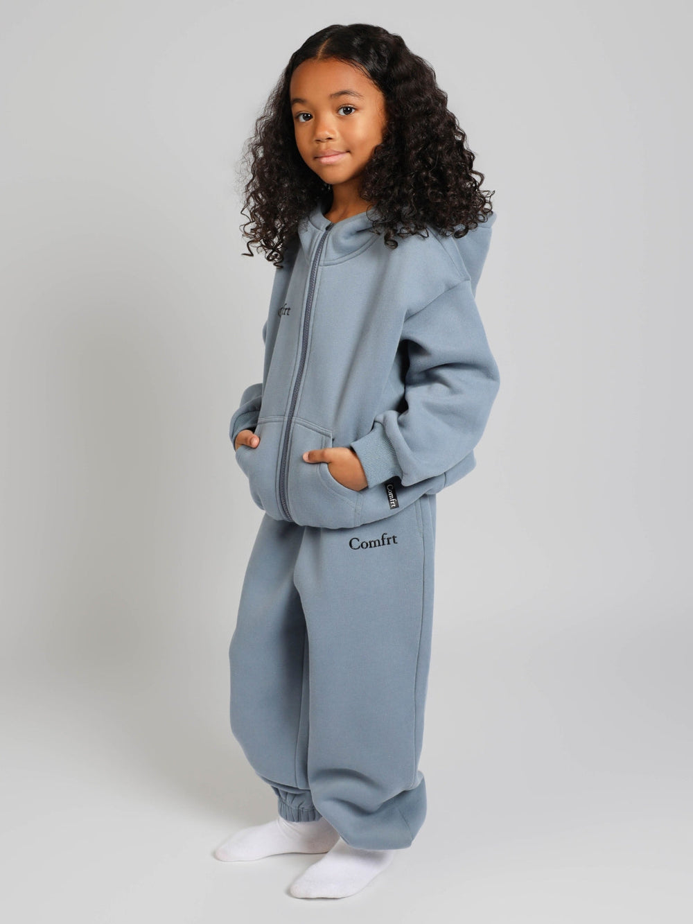 Cloud Zip Kids Hoodie