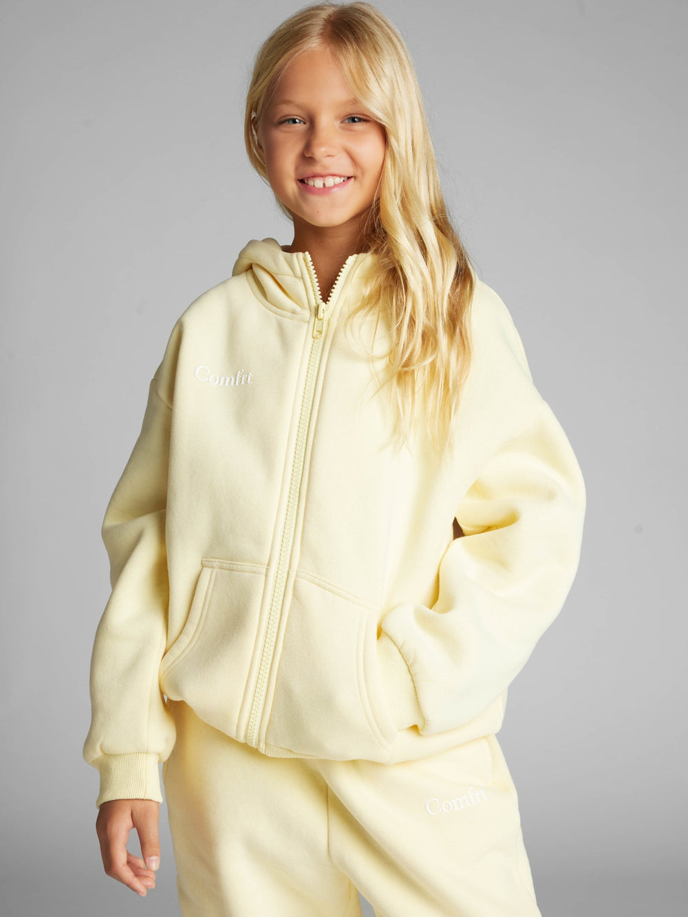 Cloud Zip Kids Hoodie